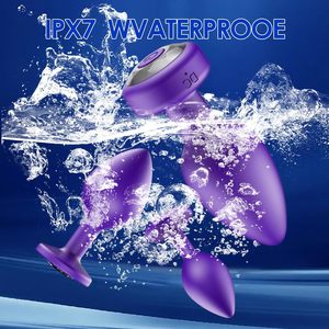 ชุดฝึกการใช้ทางทวารหนัก 3 ชิ้น ของเล่นทางเพศสำหรับผู้ใหญ่ ซิลิโคนสั่นสะเทือน ปลั๊กเสียบก้นพร้อมแอพควบคุมการสั่น 10 ระดับ ชุดปลั๊กเสียบก้นสำหรับผู้ชาย ผู้หญิง และคู่รัก - Product Image 6