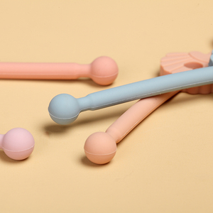 Chaîne de sécurité en silicone sans BPA, écologique, anti-chute, pour sucette de bébé, avec sangles de rangement et forme animale – Vente en gros, Nouveauté - Product Image 6