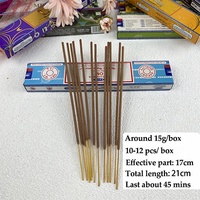 PETITE BOÎTE 10 PIÈCES | Thérapeutique Inde Satya Naturel Floral Brûleur D'encens Original Lavande Supet Hit Agarbatti Bambou Bâtons