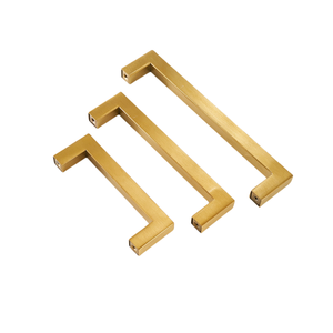 Moderne meubellades, kastdeurgrepen, slaapkamer, roestvrij staal, vierkante holle stanggreep - Product Image 3