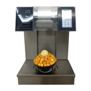 China Supplier Roll Professional Milk Ice Flakes Snowflake Machine Bingsu