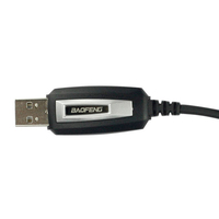 Cable de Datos USB Baofeng para Radio Bidireccional UV-5R UV-10R UV-82 GT-3TP UV16-Max BF-888S RT-5R Walkie Talkie, Cable de Programación USB