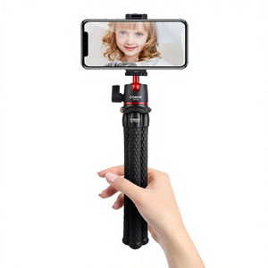 Trípode Flexible Tipo Pulpo <span class=keywords><strong>COMAN</strong></span> MT35 para Cámara de Video y Selfies, Compatible con Cámaras DSLR y Teléfonos Móviles, Fabricado en ABS+PC+Goma, Portátil - Product Image 4