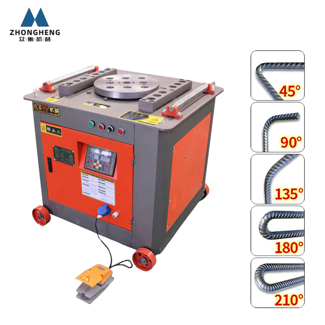 4kw CNC Automatic Steel Bar Rebar Bender Wire Bending Machine with Motor & Engine 380V/220V CE Certified Gear Multifunctional