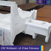 Cadres de support en acier soudés sur mesure, structures métalliques robustes selon les plans du client, fabrication industrielle