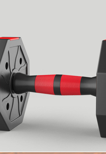 Quả tạ hình bát giác thiết bị tập thể dục tại nhà nam có thể được điều chỉnh quả tạ môi trường biến dạng đa phương 20kg - Product Image 2