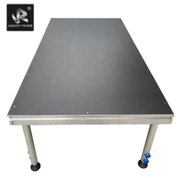 1.22x1.22m 2x1m cadre en aluminium réglable moderne Simple mariage danse plate-forme étapes