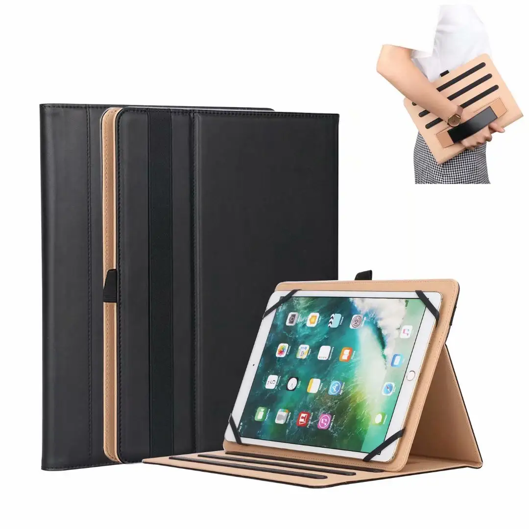 Tablet Hand Strap Case For Samsung Lenovo TECLAST Blackview Oukitel Universal 7.9 8 9 9.7 10.1 10.5 inch Stand Shell Flip Cover