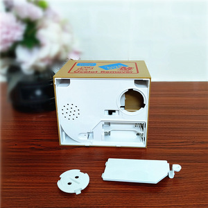 <span class=keywords><strong>Salvadanaio</strong></span> Automatico a Forma di <span class=keywords><strong>Gatto</strong></span> in Plastica, Design Animale Carino, Giocattolo Educativo per Bambini - Product Image 4