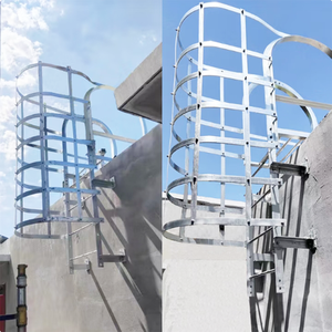 <span class=keywords><strong>Precio</strong></span> barato <span class=keywords><strong>Escalera</strong></span> de escalada con jaula de seguridad Material de construcción <span class=keywords><strong>Escalera</strong></span> montada en la pared ISO 9001 <span class=keywords><strong>Escalera</strong></span> de escalada con jaula de seguridad - Product Image 3