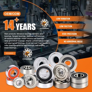 ตลับลูกปืนเม็ดกลมร่องลึก Flyleopard 5x10x4 มม. ZZ ปิดผนึก โครเมียมสตีล แถวเดียว เมตริก P0 ความเร็วสูง - Product Image 3