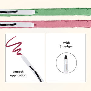 Color Your Confidence - Delineador de ojos a prueba de agua con doble punta y difuminador para maquillaje de ojos - Product Image 2