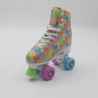 Patins à roulettes professionnels colorés en PVC, roues lumineuses, châssis PP étanche, roulements ABEC-7, pour usage extérieur, directement de l'usine