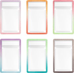 Back Panel Plate Gradient Color Glitter TPU 35pt Graded <b>Card</b> Slab Protector Bumper Guard with Clear Acrylic Plate for P S a Slab - Product Image 1