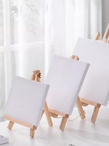 Mini <span class=keywords><strong>Lienzo</strong></span> de Algodón Giorgione de 280 g/m² para Pintura Acrílica y <span class=keywords><strong>al</strong></span> Óleo, <span class=keywords><strong>Lienzo</strong></span> en Blanco para Pintura Artística DIY - Product Image 5