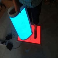 Panneau de rétroéclairage EL de feuille lumineuse LED personnalisé de haute qualité pour la lumière d'affiche publicitaire produits EL de haute qualité découpables flexibles