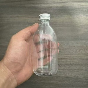 In Stock Empty Cylinder Shape <strong>200ml</strong> 500ml <strong>Milk</strong>/juice/tea/Wine Drink Glass Bottle Juice Glass Bottle With Plastic/Aluminum Lid - Product Image 6