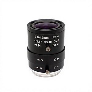 Lente con zoom manual, 2,8–12 mm, 3 MP, montura CS, 1/2,7 pulgadas, iris manual, lente HD M787 - Product Image 3