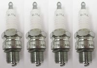 Champion 828M Pack de 4 bougies d'allumage marines en cuivre (QL77JC4) OLIVER, filetage 14 mm x 1,25, fabriqué en Chine