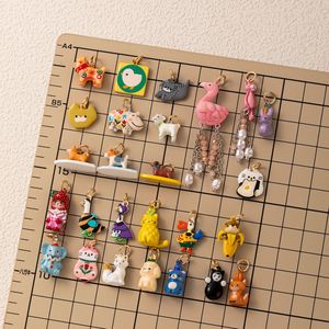 Colgantes de Animales en 3D de Manna Cute, Dijes de Esmalte Duradero Pintados a Mano - Gatos/Perros/<span class=keywords><strong>Pantera</strong></span> <span class=keywords><strong>Rosa</strong></span> - Product Image 3