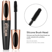 En stock, breloque tendance, imperméable, intense, mince et touffu, forme de cils en fibre de soie, beaux cils bouclés, crème mascara