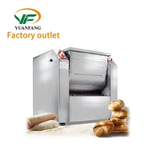 Máquina mezcladora de masa de pan de acero inoxidable, fabricante comercial de masa de pizza, mezclador de harina, amasadora de masa, venta directa de fábrica