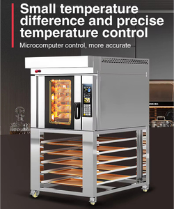 380V 12.5KW <span class=keywords><strong>Four</strong></span> Rotatif Électrique Rotatif Boulangerie 6 Canards Rôtis Poulet Rôti 4 Oies <span class=keywords><strong>Four</strong></span> À Convection Fonction De <span class=keywords><strong>Vapeur</strong></span> Ajustée - Product Image 4