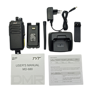 Tyt <span class=keywords><strong>DMR</strong></span> Walkie Talkie MD-680 hai cách phát thanh md680 IP67 tầm xa không thấm nước Thu Phát Kỹ thuật số chuyên nghiệp xách tay tyt đài phát thanh - Product Image 2