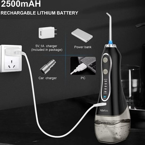 Hydropulseur buccal rechargeable USB, mini irrigateur dentaire avec embouts pour le nettoyage des dents - Product Image 2