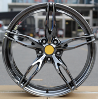 Nuevas llantas de aleación de aluminio forjado de 17 pulgadas y 25 mm en oro cepillado con patrón de pernos 6x139.7 para vehículos 4x4, ajuste universal.