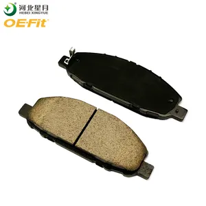 Genuine Quality China Factory Ceramic Semi-metallic Auto Spare Parts Brake Pads Supplier for Toyota Hiace