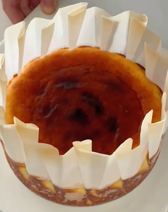 Plateau à gâteau basque de 4 et 6 pouces, papier anti-graisse, anti-huile, pour gâteau au fromage, gâteau chiffon non pliable, bord antiadhésif pour usage alimentaire - Product Image 4