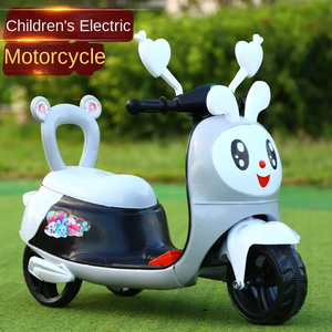 Triciclo Eléctrico Autopropulsado Rosa Princesa 2024, Juguete Infantil para Exteriores con Música, Hecho de Plástico Resistente - Product Image 6
