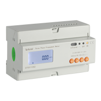 Medidor de Energía Acrel 3 ADL300-EYNK/WF 380V Sistema de Facturación Multitarifa Prepago/Postpago Comunicación RS485 Modbus RTU Integrada