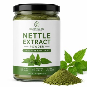 Extracto de Hoja Herbal Natural en Polvo Verde, Grado Alimenticio, Polvo Fino Puro (80-120 Mallas), Relación 10:1, Envasado al Vacío para Reparación Celular - Product Image 1