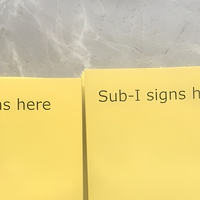 Notes autocollantes jaunes personnalisées imprimées, papier adhésif Post-it pour la marquage des documents