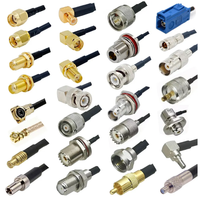Câble FAKRA automobile 10 Gbps H-MTD compatible (E6K10A-1CAZ5-Z) Femelle-Femelle 50 Ohm, câble blindé en cuivre doublement tressé