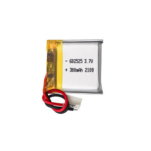 Batterie au lithium polymère 602525 3.7V 300mAh 062525 Batterie Li-polymère rechargeable - Product Image 1
