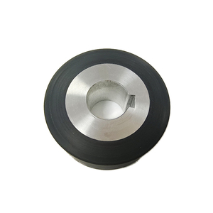 OEM tùy chỉnh chất lượng tốt chính xác PU Urethane Polyurethane Silicone cao su bánh xe con lăn bộ phận - Product Image 1