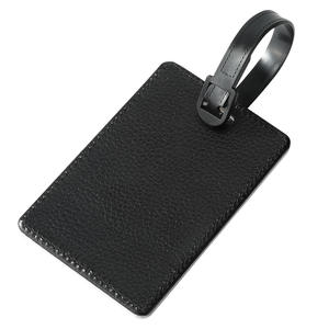 Accessoires de voyage : Étiquette de bagage en cuir véritable, écologique et faite à la main, porte-adresse pour valise, étiquette d'embarquement portable - Product Image 5