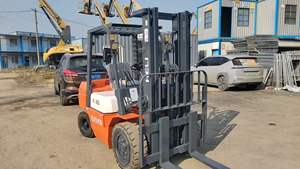 מלגזה דיזל HELI CPC35 משומשת, 3.5 טון, תורן תלת/דו-שלבי, צמיגים פנאומטיים/מלאים, הפעלה בישיבה, הנעה קדמית, לשימוש חיצוני - Product Image 2