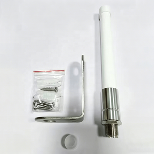VHF 22cm Short Marine Antenna 156-163MHz Fishing Boat Omni Antenna Outdoor Fiberglass Antenna with Stainless Steel <b>Bracket</b> - Product Image 3