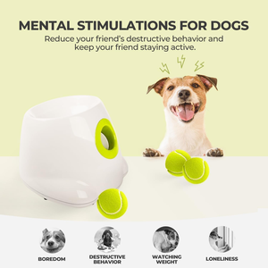 Automatic Pet Ball Thrower Mini Tennis Ball Launcher Toys Durable Dogs Interactive Toy for Dogs Pets Boredom Relief - Product Image 4