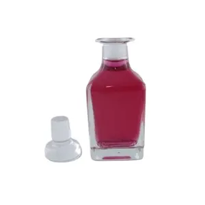 Bouteille de carafe en verre découpé, 150ml, 1 pièce, bouteille de parfum, Attar