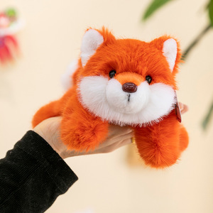 Peluche d'animal couché mignonne, poupée en peluche moelleuse, styles variés pour la décoration de table à la maison, cadeau pour enfants - Product Image 5