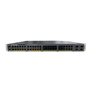 Commutateur PoE+ Cisco Catalyst 2960X 48 ports de qualité supérieure WS-C2960X-48FPS-L 740W Commutateur Ethernet - Product Image 1