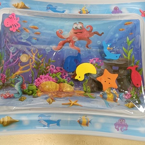 <span class=keywords><strong>Tapis</strong></span> de jeu aquatique gonflable en PVC personnalisé pour bébé, <span class=keywords><strong>tapis</strong></span> <span class=keywords><strong>sensoriel</strong></span> pour tout-petit, jouet éducatif précoce pour intérieur, OEM - Product Image 4