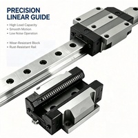 Bloque de Guía Lineal de Rodillos Serie RG RGH RGW, Riel Lineal de Alta Rigidez Intercambiable con HIWIN para Centro de Mecanizado CNC