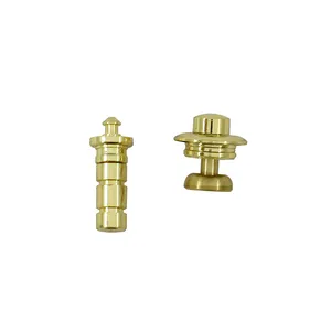 Free Sample High End Brass Stainless Steel Lock Clasps Jewel Case Hardware Push Button Locks