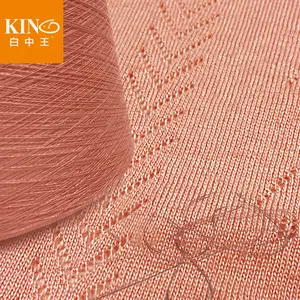 Großhandel Super weiche angora garn mit Acryl Viskose Nylon Gemischt garn anti pilling 9 farben auf lager für stricken